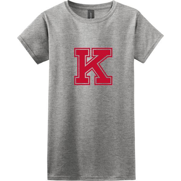 King's College Softstyle Ladies T-Shirt