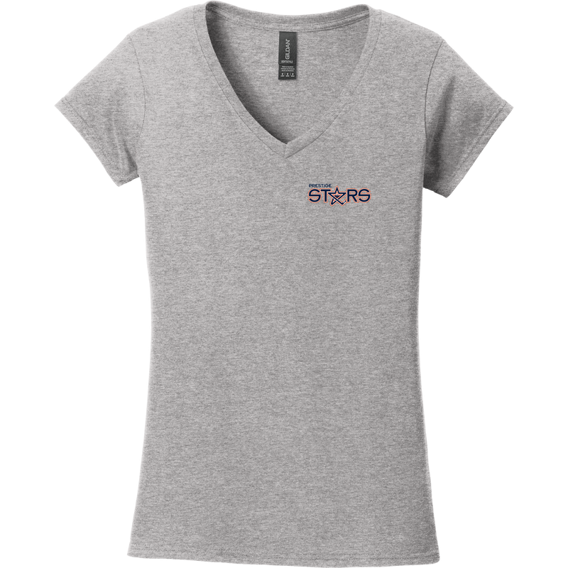 Prestige Stars Softstyle Ladies Fit V-Neck T-Shirt