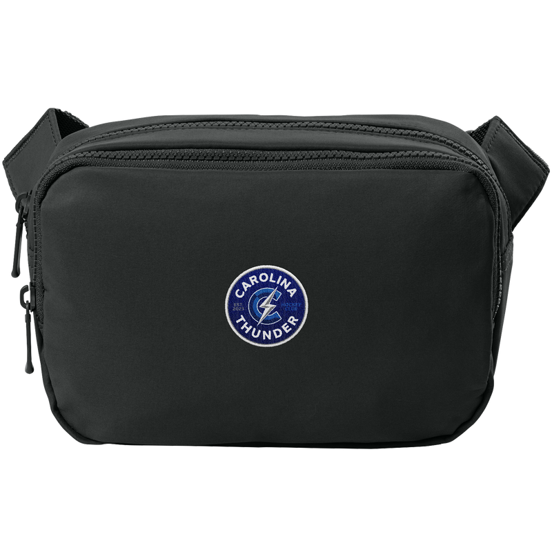 Carolina Thunder Matte Dual-Compartment Crossbody
