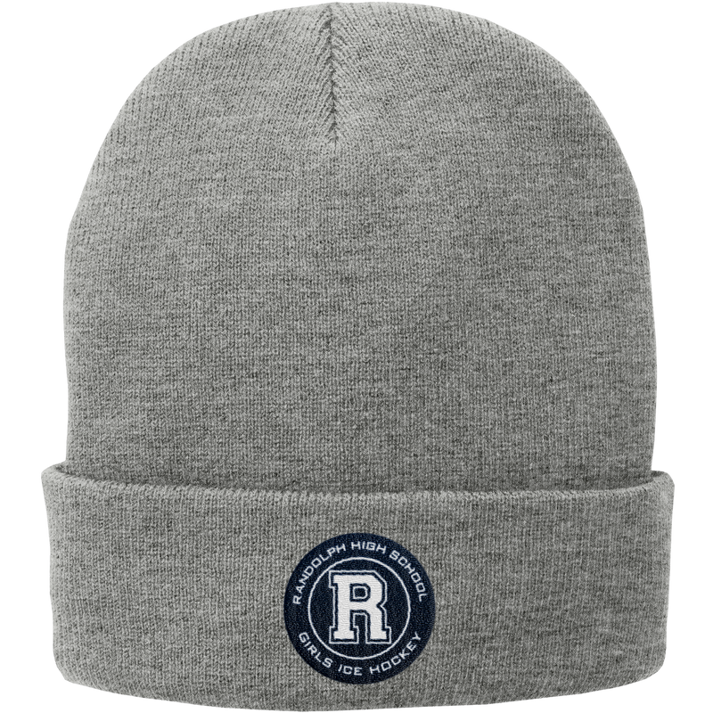 Randolph Girls Hockey Fleece-Lined Knit Cap