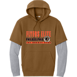 Philadelphia Flyers Elite Tough Fleece Layered Hoodie