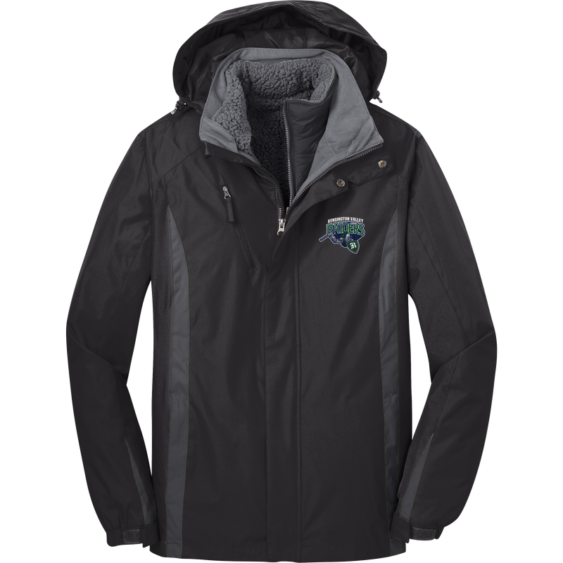 Kensington Valley Raiders Colorblock 3-in-1 Jacket