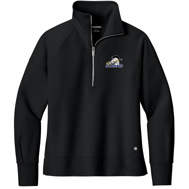 Mid-State Mustangs OGIO Women's Luuma 1/2-Zip