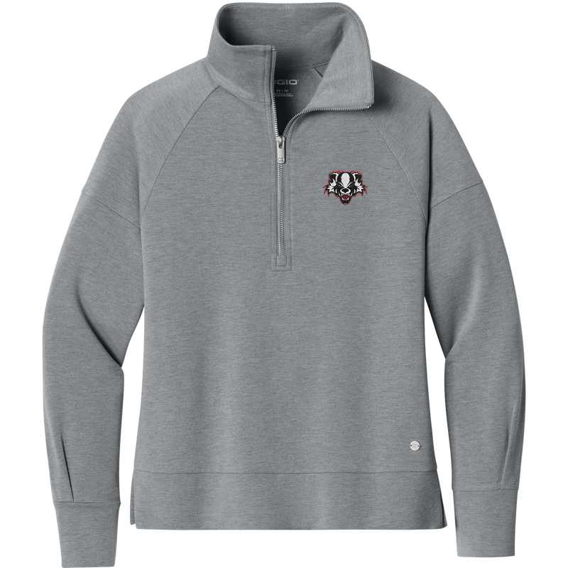 Scary Badgers OGIO Women's Luuma 1/2-Zip