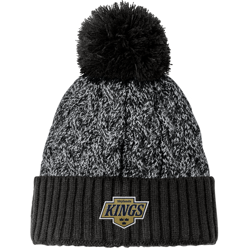 Skylands Kings New Era Marled Knit Pom Beanie