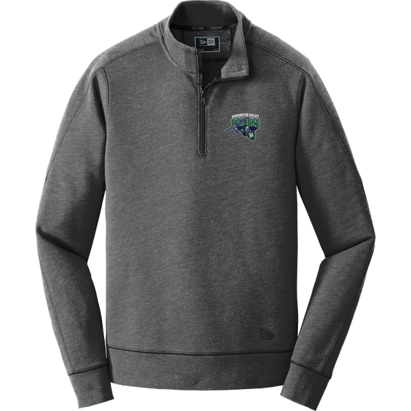 Kensington Valley Raiders New Era Tri-Blend Fleece 1/4-Zip Pullover