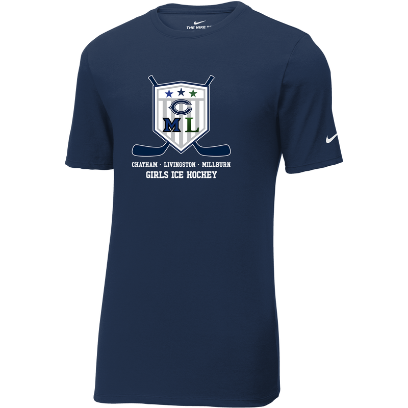 CML Girls Ice Hockey Nike Dri-FIT Cotton/Poly Tee