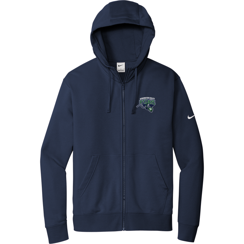 Kensington Valley Raiders Nike Club Fleece Sleeve Swoosh Full-Zip Hoodie