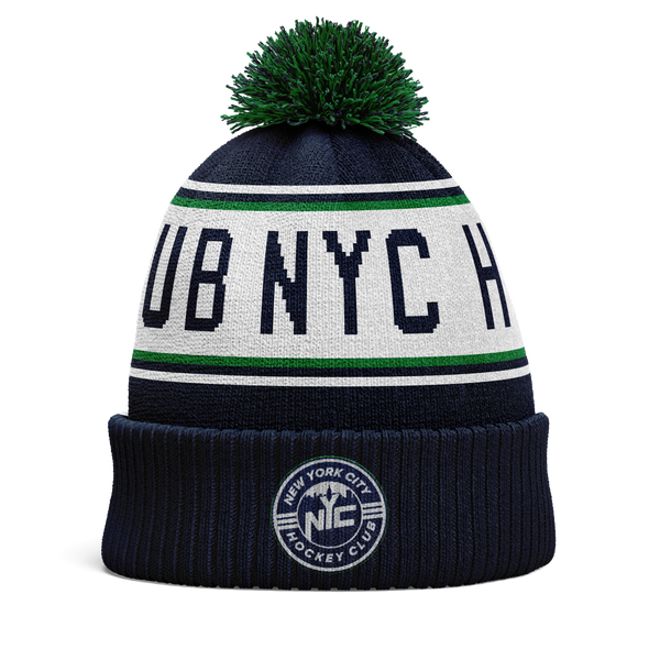 NYC Hockey Club Custom Knit Hat