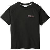 Prestige Stars Youth PosiCharge Tri-Blend Wicking Raglan Tee
