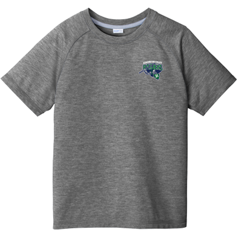 Kensington Valley Raiders Youth PosiCharge Tri-Blend Wicking Raglan Tee