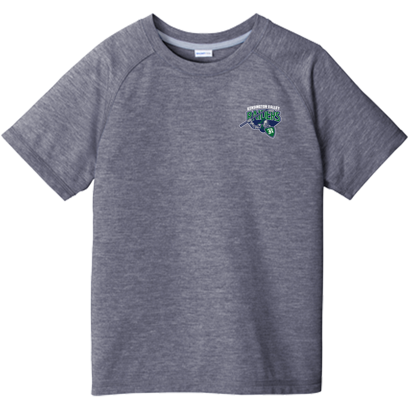 Kensington Valley Raiders Youth PosiCharge Tri-Blend Wicking Raglan Tee